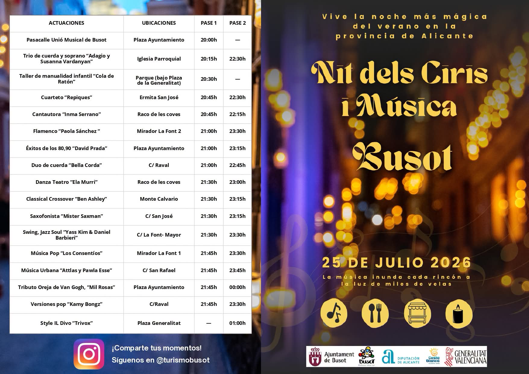 Programa Nit dels Ciris 2026